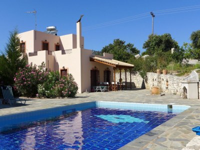 Villa Villa in Axos with Pool near Panormo Beach - Outdoor photo 2