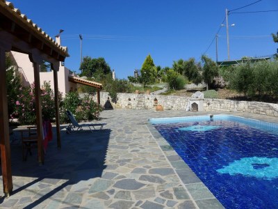 Villa Villa in Axos with Pool near Panormo Beach - Outdoor photo 3