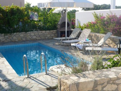Villa Villa in Loutra with Sea View and Pool - Outdoor photo 11