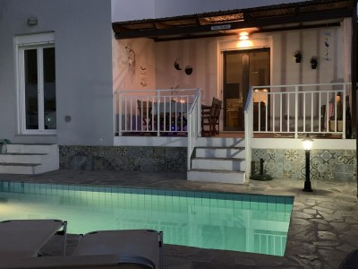 Villa Villa in Loutra with Sea View and Pool - Outdoor photo 12