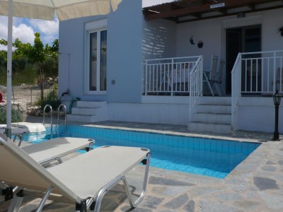Villa Villa in Loutra with Sea View and Pool - Outdoor photo 15