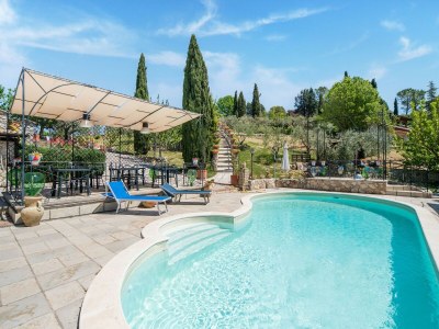 Villa Villa in Monterotondo with Pool & Tiber Views - Outdoor photo 11