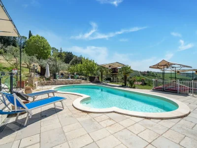 Villa Villa in Monterotondo with Pool & Tiber Views - Outdoor photo 12