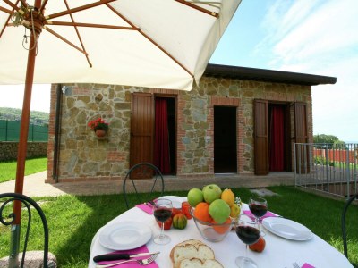 Cottage Wunderschönes Herrenhaus am Monte del Lago mit Seeblick - Outdoor photo 15