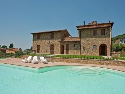 Cottage Wunderschönes Herrenhaus am Monte del Lago mit Seeblick - Outdoor photo 17