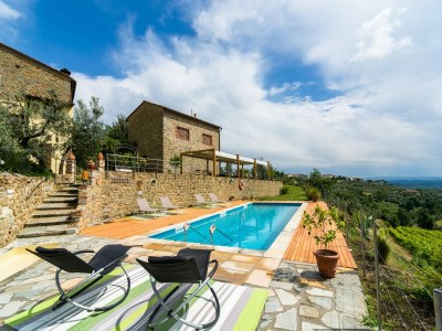 Holiday house Ferienhaus in Vinci mit Pool und Toskana-Blick in Val d'Elsa - Holiday house