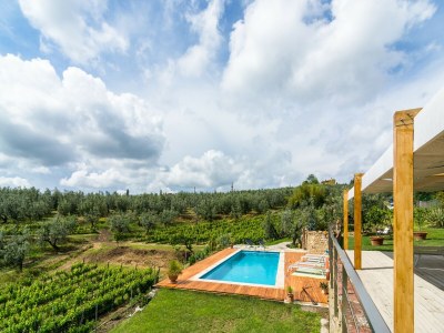 Holiday house Ferienhaus in Vinci mit Pool und Toskana-Blick - Outdoor photo 4