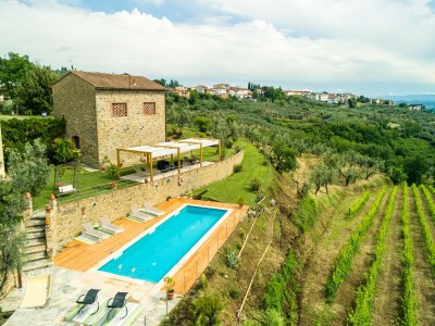 Holiday house Ferienhaus in Vinci mit Pool und Toskana-Blick - Outdoor photo 5