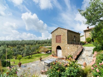 Holiday house Ferienhaus in Vinci mit Pool und Toskana-Blick - Outdoor photo 13
