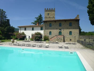 Apartment Malerisches Apartment mit Pool in Valdarno Superiore - Apartment
