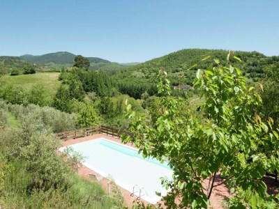Villa Villa in Casentino mit Pool und Schlossblick in Pratovecchio - Villa