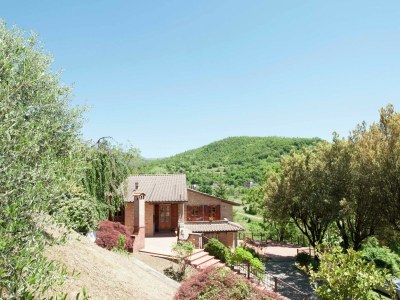 Villa Villa in Casentino mit Pool und Schlossblick - Outdoor photo 7