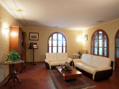 Villa Villa in Casentino mit Pool und Schlossblick - Features photo 16