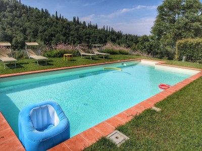Apartment Ferienhaus in Chianti mit Pool und Aussicht - Outdoor photo 11