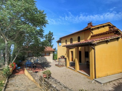 Apartment Ferienhaus in Chianti mit Pool und Aussicht - Outdoor photo 13