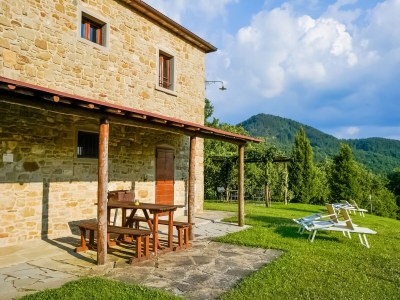 Apartment Wohnung in Anghiari mit Garten - Outdoor photo 10