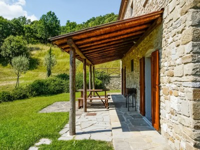 Apartment Wohnung in Anghiari mit Garten - Outdoor photo 12