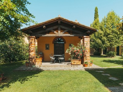 Chalet Chalet mit Pool in Cortona - Outdoor photo 6