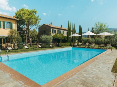 Chalet Chalet mit Pool in Cortona - Outdoor photo 12