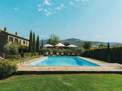 Holiday house Accogliente casa vacanze a Cortona con piscina - Outdoor photo 8