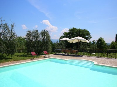 Villa Villa mit Pool in Marciano - Outdoor photo 12