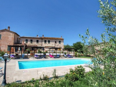 Holiday house Cottage in Asciano with Pool and Terrace - Outdoor photo 6