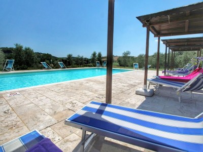 Holiday house Cottage in Asciano with Pool and Terrace - Outdoor photo 12