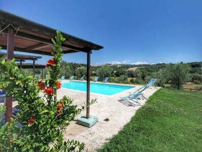 Holiday house Cottage in Asciano with Pool and Terrace - Outdoor photo 14