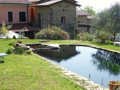 Holiday house Holiday Home in Mulazzo with Natural Pond - Outdoor photo 10