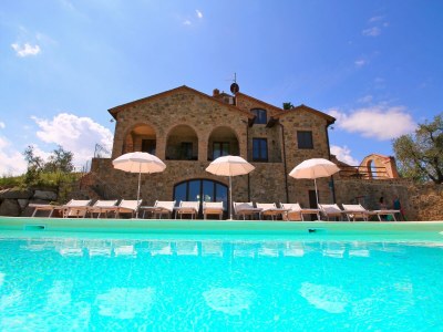 Apartment Bauernhaus in Castel del Piano mit Pool - Outdoor photo 4
