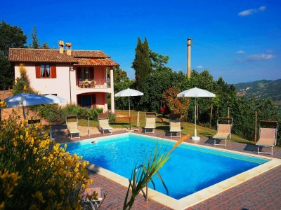 Villa Villa in Marche mit Pool und Panoramablick - Outdoor photo 7