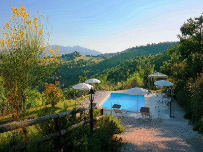 Villa Villa in Marche mit Pool und Panoramablick - Outdoor photo 11