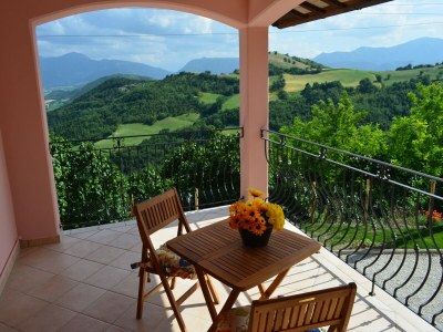 Villa Villa in Marche mit Pool und Panoramablick - Outdoor photo 13