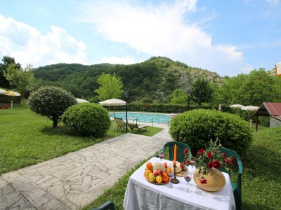Cottage Wohnung in Marche mit Pool und Privatsphäre in Apecchio - Cottage