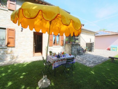 Holiday house Hütte in Marche mit Pool und Waldblick - Outdoor photo 6