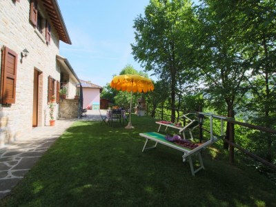 Holiday house Hütte in Marche mit Pool und Waldblick - Outdoor photo 20