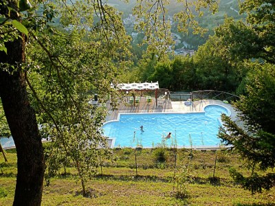 Holiday house Hütte in Marche mit Pool und Waldblick - Outdoor photo 22