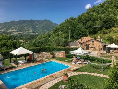 Holiday house Family Cottage in Cagli with Pool - Outdoor photo 5
