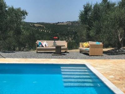 Villa Ferienhaus in Kamaria mit Pool - Outdoor photo 4