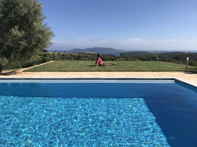 Villa Ferienhaus in Kamaria mit Pool - Outdoor photo 12