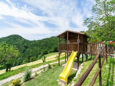 Farmhouse Tranquil Farmhouse in Sestino - Outdoor photo 14