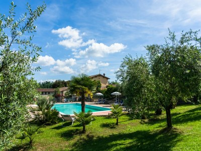Cottage Villa in Perugia mit Pool und Hügelblick in Solfagnano - Cottage