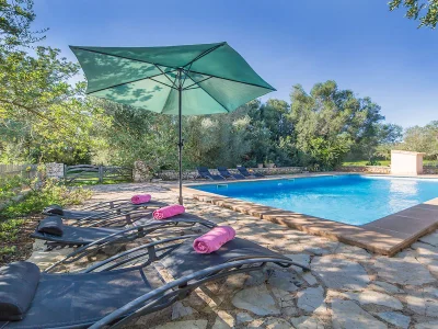 Finca Tomeu with pool and Wi-Fi in .porreras - Finca