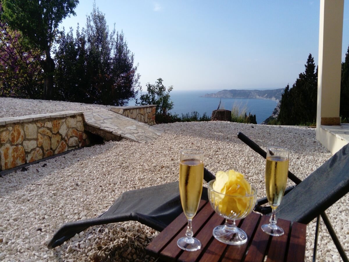 Villa Ferienhaus mit Aussicht in der Nähe von Afionas