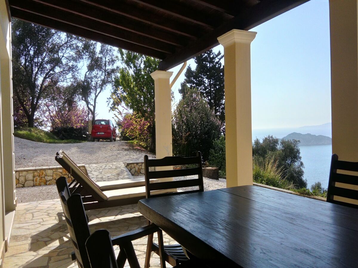 Villa Ferienhaus mit Aussicht in der Nähe von Afionas - Outdoor photo 3