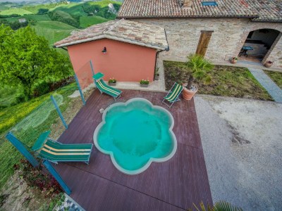 Cottage Chalet in Sant'Angelo near Metauro Valley - Outdoor photo 6