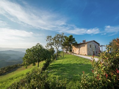 Cottage Villa in Sant'Angelo mit Talblick - Outdoor photo 10