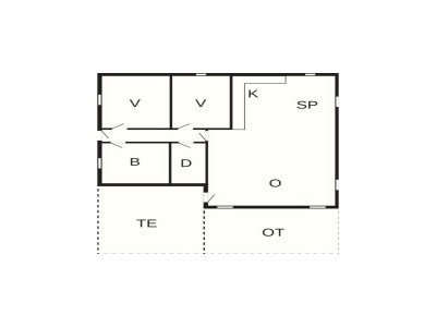 Holiday house 4 Personen Ferienhaus in Henne-By Traum - Document photo 36
