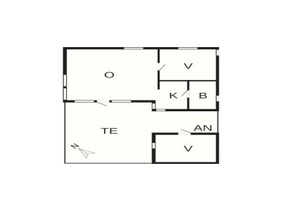 Holiday house 4 Personen Ferienhaus in Gudhjem-By Traum - Document photo 23