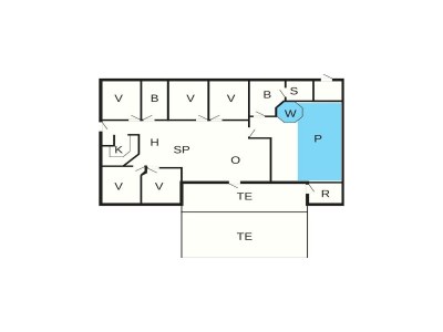 Holiday house Luxurioses Strandhaus mit Pool -- By Traum Ferienwohnungen - Document photo 43